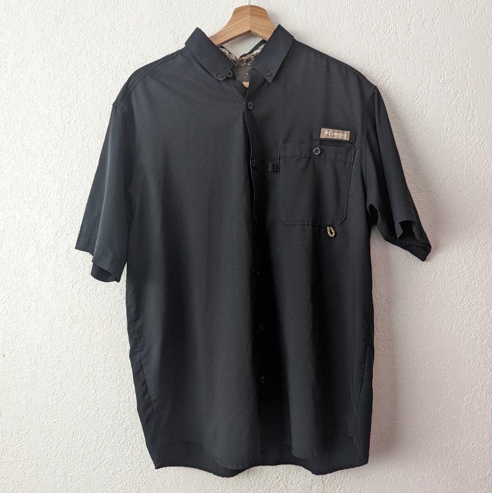 Columbia button up short sleeve shirt